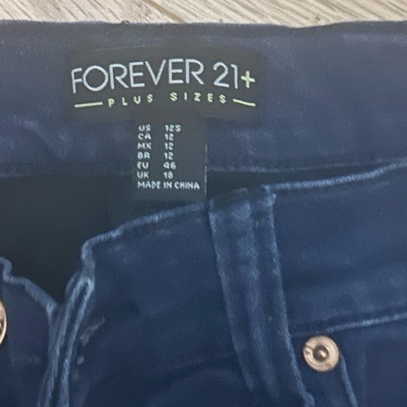 Blue size 12 jeggings - Picture 3 of 3